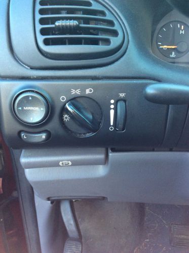 1998 dodge caravan parking brake handle