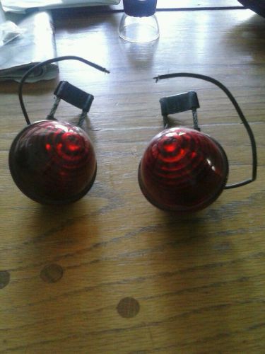 Pair of vintage dietz bullet style lights be great for rat rod