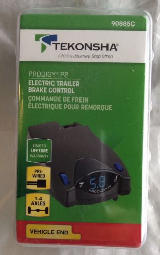 Tekonsha® prodigy p2 electric trailer brake control ( model 90885c ) brand new!