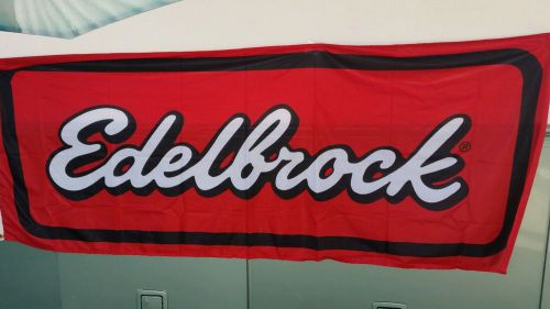 Edelbrock,racing banner