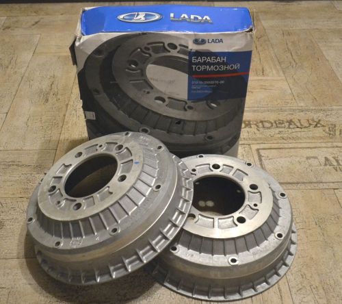 Lada niva brake drum oem pair 2 pcs