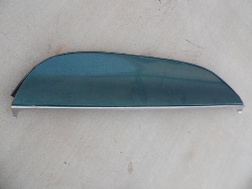 1966 pontiac bonneville left rear fender skirt solid rot free original gm part