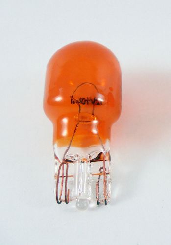 10pcs t13 12v10w parts auto car&amp;motorcycle interior&amp;sidelight wedge orange bulbs