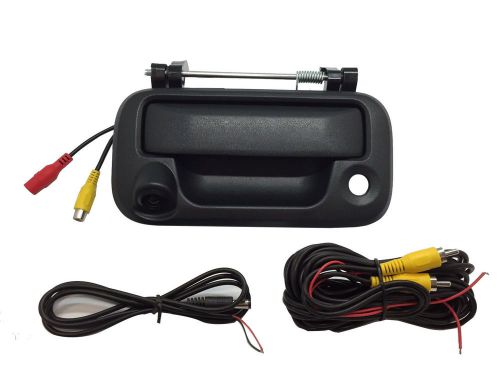 Ford f150 f250 f350 black tailgate backup camera handle 2005-2014  color ccd