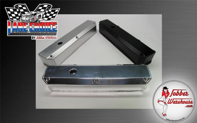 Lane choice mopar 318 - 360 aluminum valve cover with vent hole polished