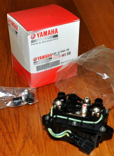 Yamaha tilt &amp; trim relay assembly part # 63p-81950-00