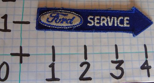 Vintage nos ford car patch from the 70&#039;s 007 service