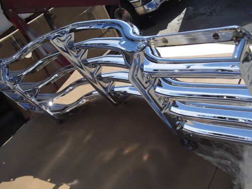 1947  53 chevrolet truck all chrome grill grille chrome backing all chromed