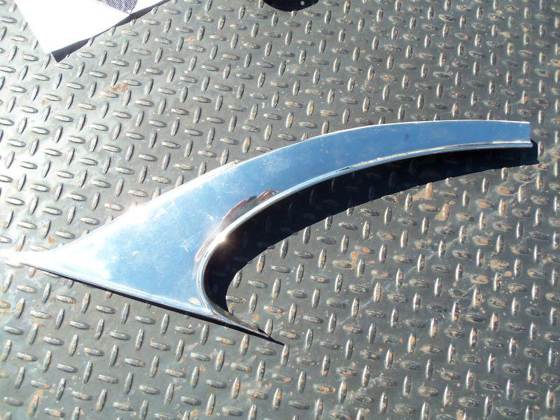Side window trim, sail panel, 1955 bel air hardtop