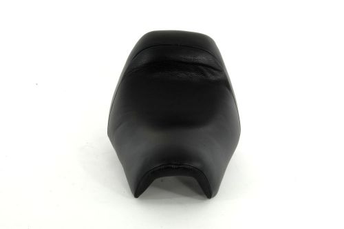 Black leather solo seat sportster 1200cc xl 2004-2006 frame mount style
