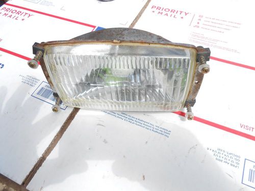 1985 skidoo citation 250 snowmobile: headlight assembly w springs and screws