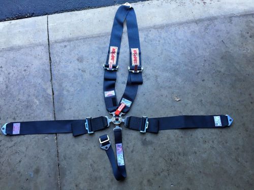 Used simpson camlock 5 point harness seat belts