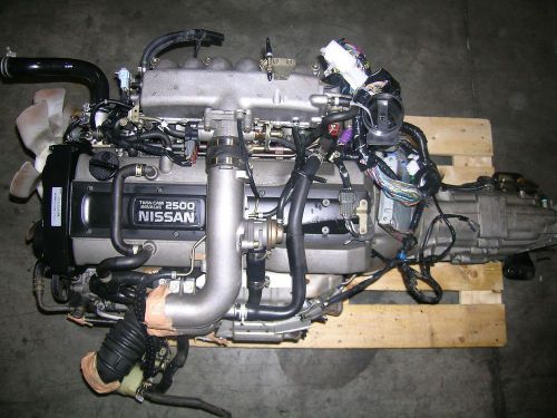 93+ rb25det dohc nissan skyline 240sx complete engine swap low miles