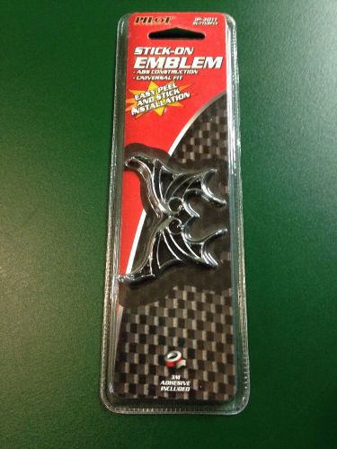 Pilot 3d stick on butterfly emblem decal logo plastic universal 3m
