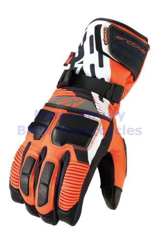 Arctiva men's xx-large orange long cuff comp gloves