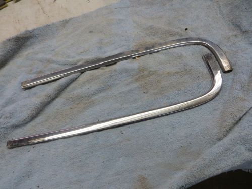 1964-65 buick olds pontiac chevy a-body front side window trim mouldings