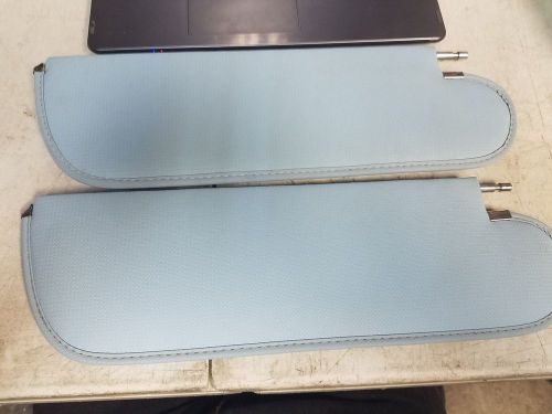 1971-1972 new sun visors light blue a-body chevelle el camino lemans gto 71 ss