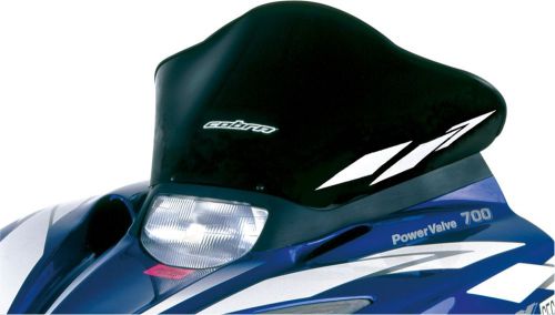 Powermadd 14120 windshield 12.5in. black/white graphics