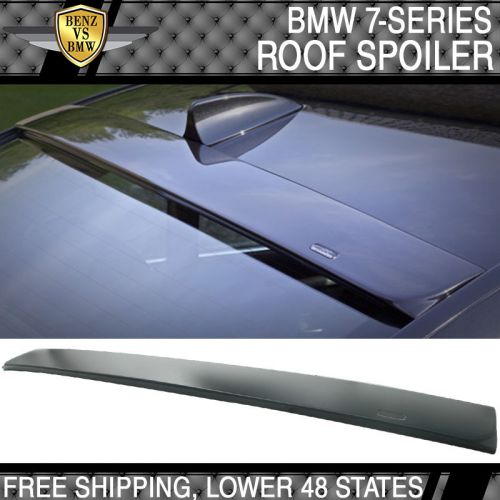 02 03 04 05 bmw 7-series pre lic e65 e66 ac-s style unpainted roof spoiler - abs