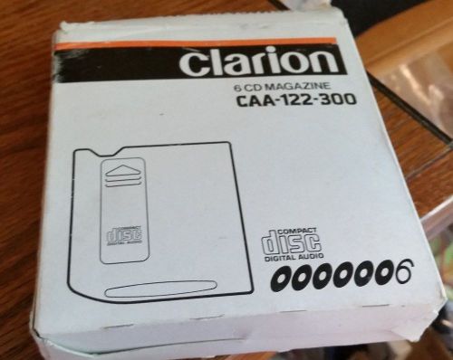 Clarion caa-122-300 6 disc cd changer magazine
