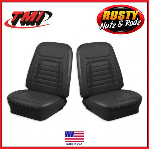 68 camaro bucket seat covers upholstery + rear bench deluxe tmi usa
