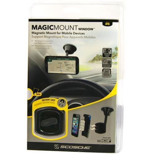 Scosche magicmount magnetic window mount for smartphone/iphone 6s/6s plus new