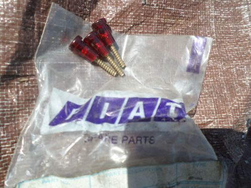 Lancia scorpion amber tail lamp screws factory  nos 4424412 x 3
