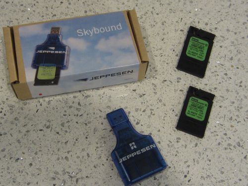 Jeppesen skybound usb navdata card adapter &amp; cards for garmin gns430