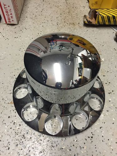 Chrome truck hup cap