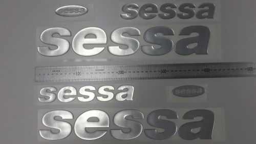 Sessa boat emblem 15&#034; stickers set - adesivi barca