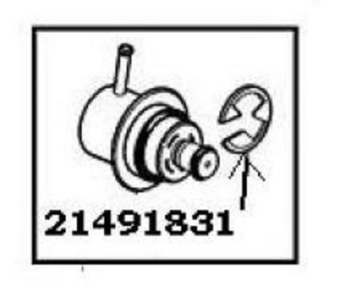 Volvo penta 21491831 fuel pressure regulator c-clip