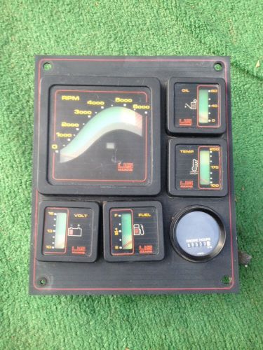 Force outboard us marine faria square speedometer gages set bayliner.