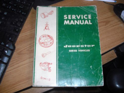 Service manual jeepster series vehicles