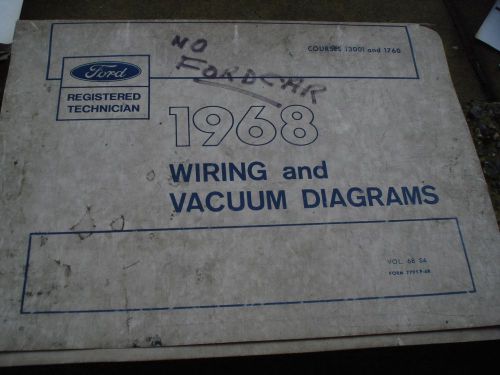 1968 lincoln factory wiring diagrams schematics