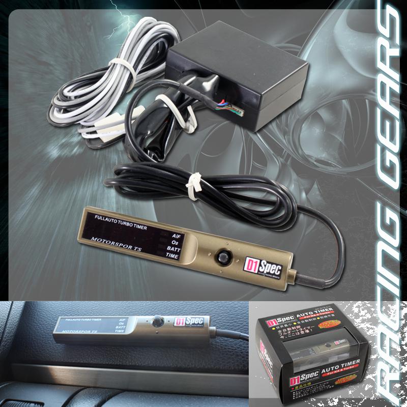 Universal gunmetal d1 spec pen size auto digital turbo timer cooldown controller