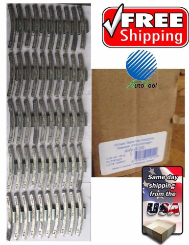 (50) 3.00 oz alloy passenger  wheel  weight aw style plombco