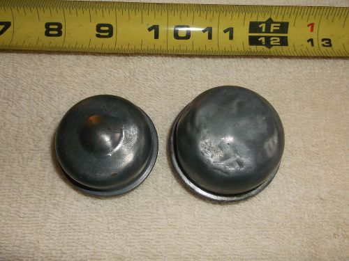 Vintage collectible grease caps unmarked