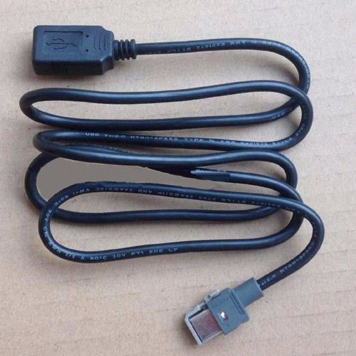 Car oem radio usb cable adaptor 4pin plug for peugeot 307 308 408 citroen sega