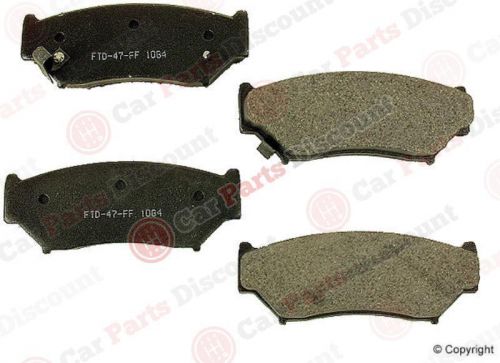 New meyle semi metallic disc brake pads, d729sm