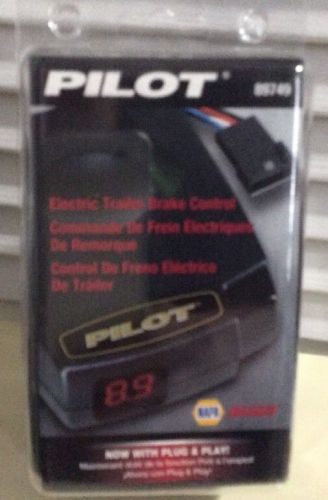 Pilot electric trailer brake control 89749 brand new! plug and play!