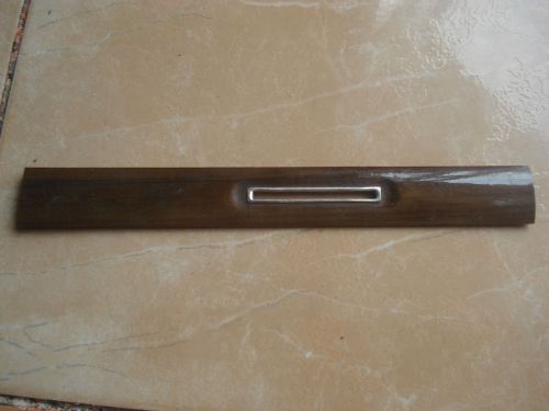 Mercedes benz w123 dash center zebrano wood a/c vent trim 77-81 oem