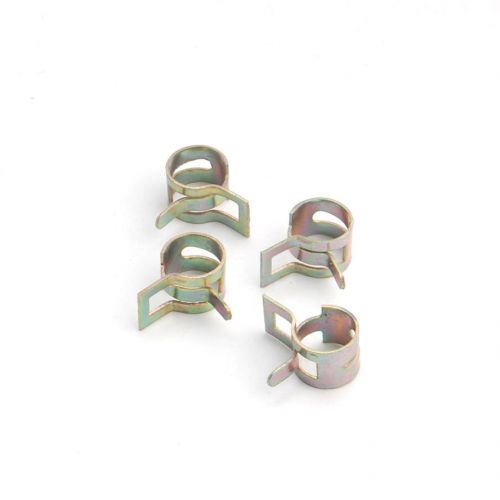 10 x diameter=8mm 5/16" 0.313" spring clip action fuel hose line clamps fastener
