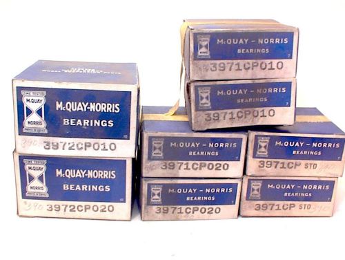 Rare lot of 1956-1960 ford mercury 312 y block main bearings____8 total