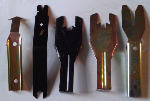 Windshield / door trim tool 4 pc set,ford,gm, many others + 1 free c clip tool