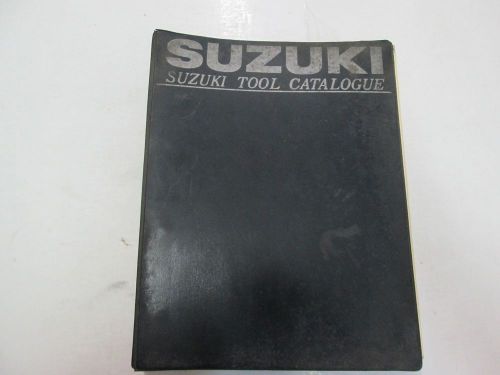 1960s 1970s suzuki special tools parts catalog manual set binder factory oem