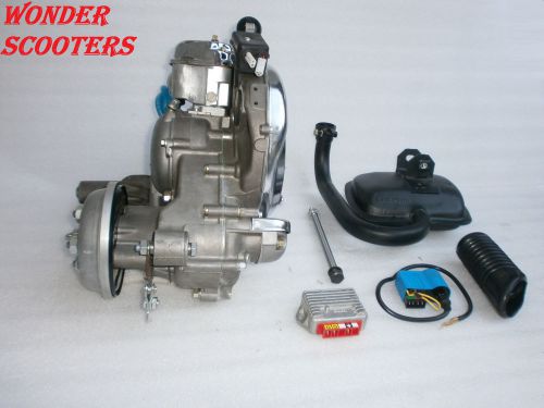 Vespa vbb 150cc 5 port engine reed valve rear wheel 8 inches complete ws-7001