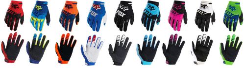 Fox racing mens all sizes &amp; colors dirtpaw race dirt bike gloves mx atv