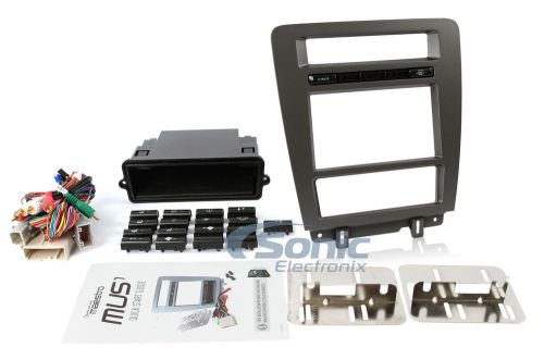 New idatalink ads-kit-mus01 dash kit and t-harness for select 10-up ford mustang
