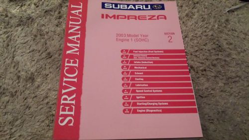 2003 subaru impreza section 2 oem service manual