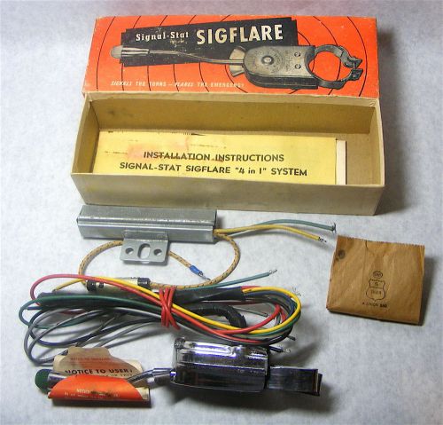 Vintage signal-stat sigflare turn signal switch ford chevy dodge car pick-up rat